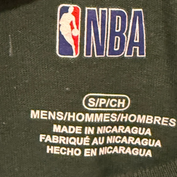 NBA Milwaukee Bucks Giannis #34 Dark Green T-Shirt - Picture 2 of 2